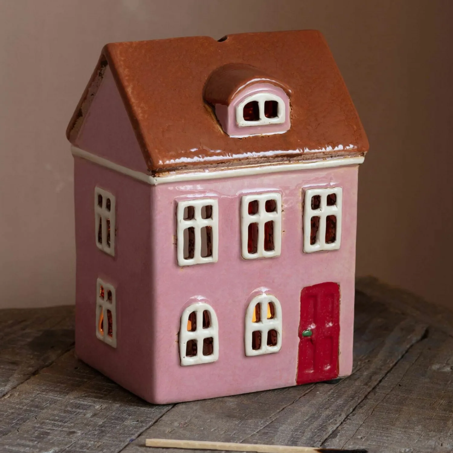 Graham & Green Danish House Tealight Holders
