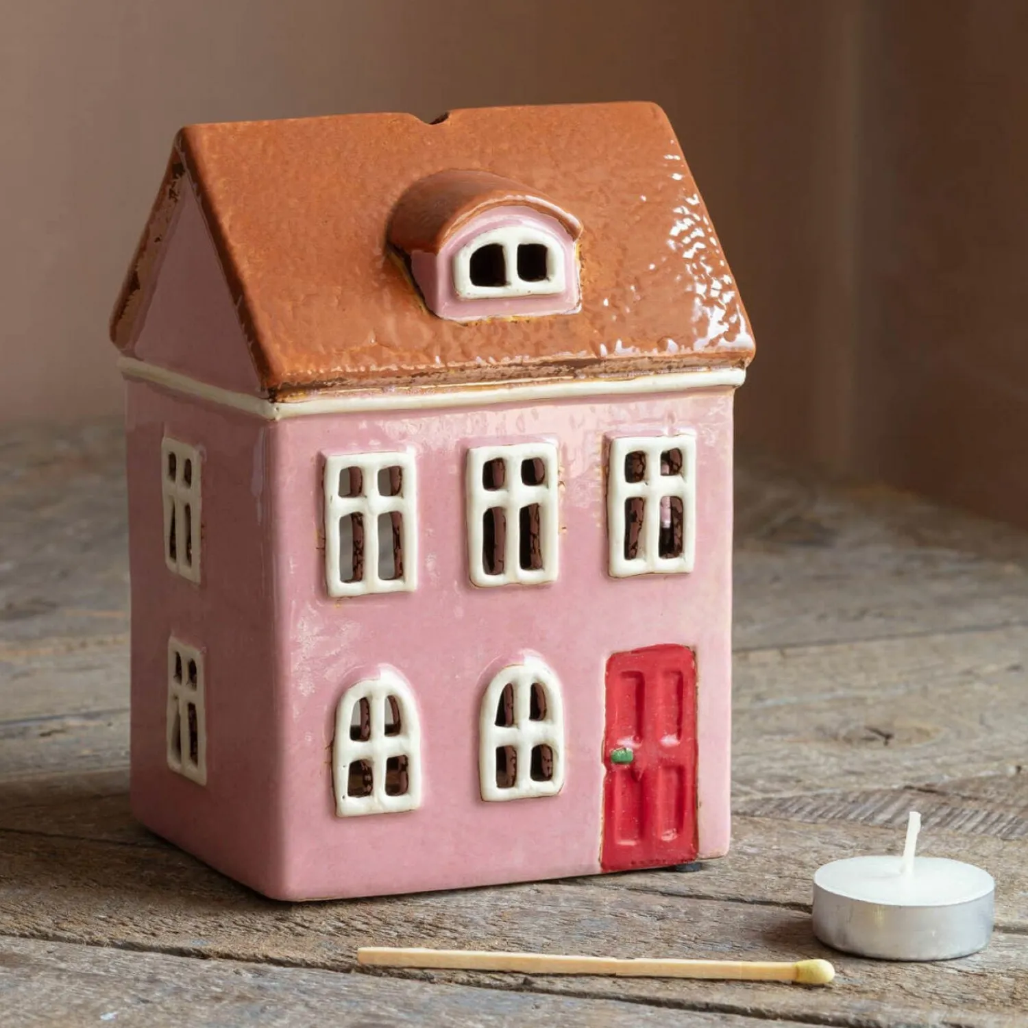 Graham & Green Danish House Tealight Holders