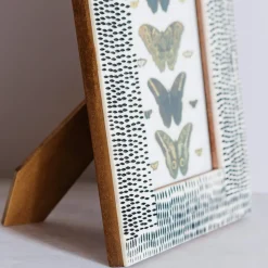 Graham & Green Dash Print Photo Frame