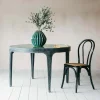 Graham & Green Delaney 4 Seater Green Marble Dining Table