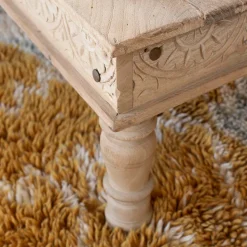Graham & Green Delilah Carved Coffee Table