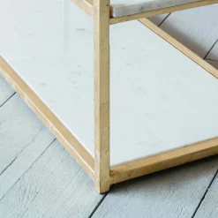 Graham & Green Diego Marble Shelving Unit