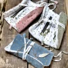Graham & Green Dotty Velvet Jewellery Rolls