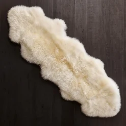 Graham & Green Double Ivory Sheepskin