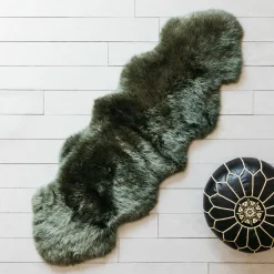 Graham & Green Double Moss Sheepskin