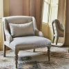 Graham & Green Duchess Natural Linen Armchair
