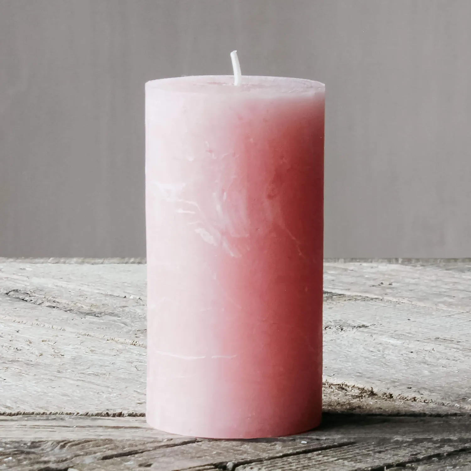 Graham & Green Dusky Pink Pillar Candles