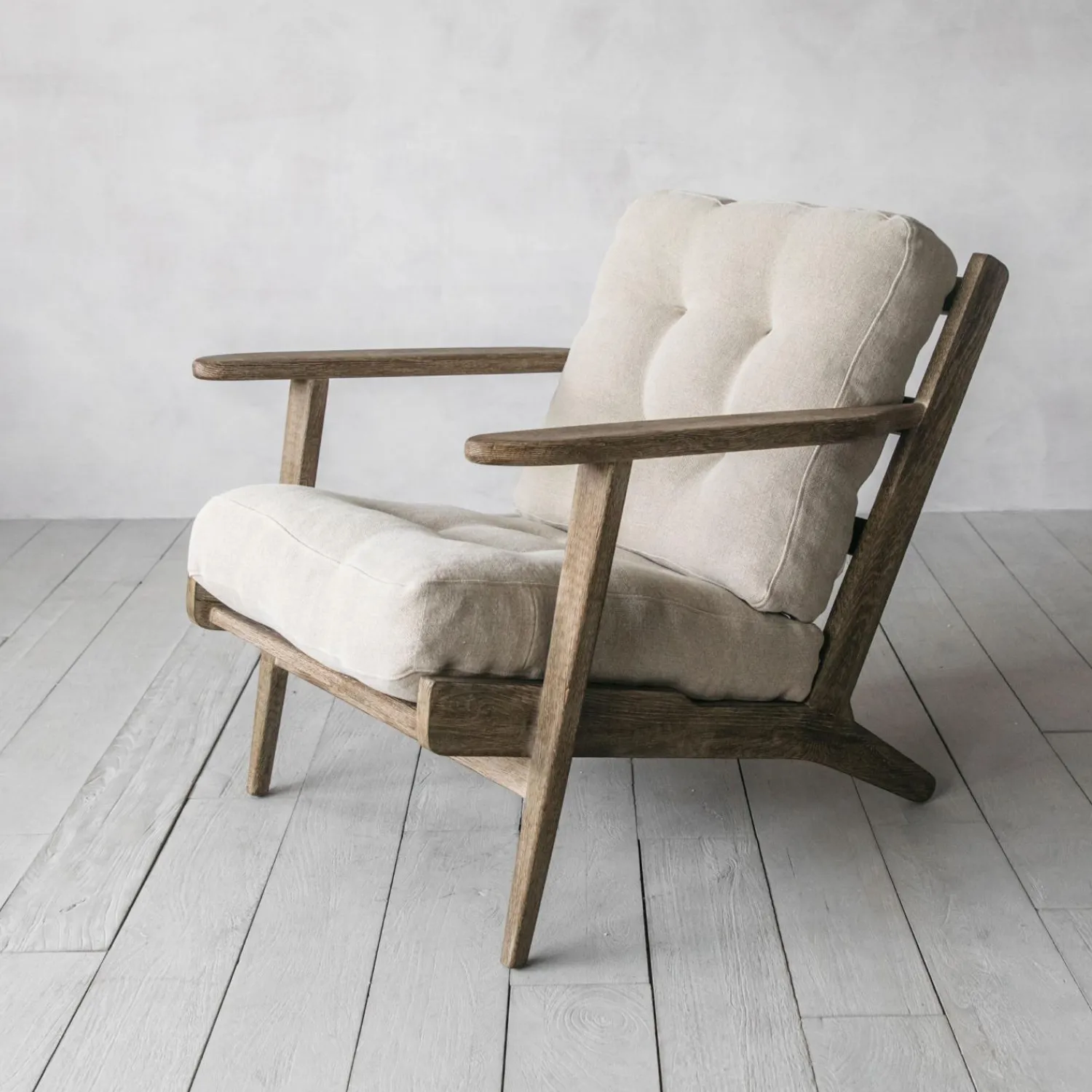 Graham & Green Dylan Natural Linen Armchair