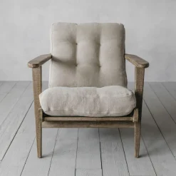 Graham & Green Dylan Natural Linen Armchair
