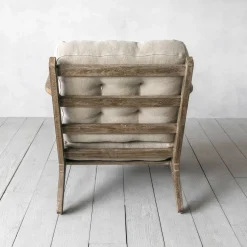 Graham & Green Dylan Natural Linen Armchair