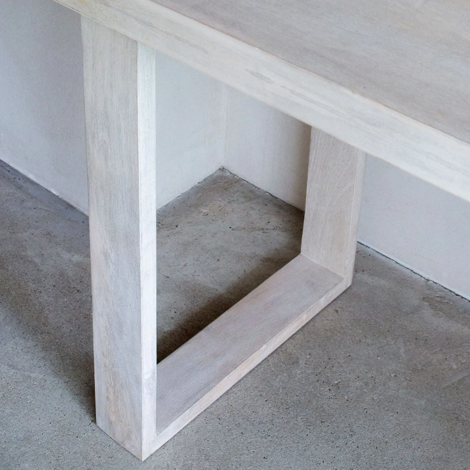 Graham & Green Eckley Whitewashed Desk