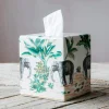 Graham & Green Elephant Tissue Box Cover