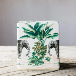 Graham & Green Elephant Tissue Box Cover