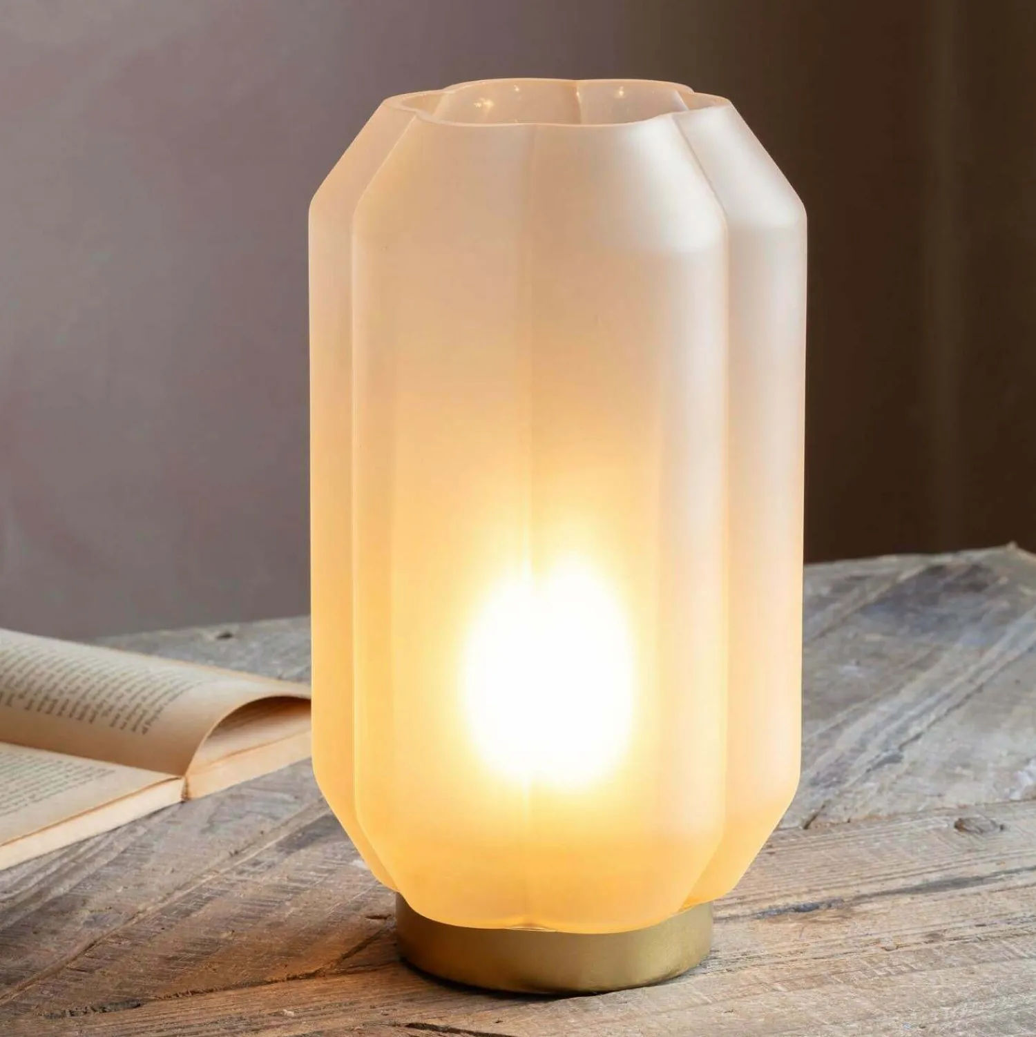Graham & Green Emaline Pink LED Table Lamps
