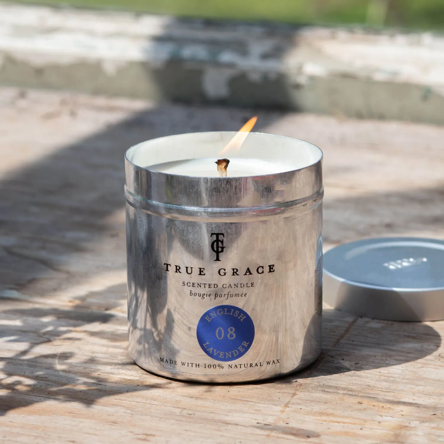 Graham & Green English Lavender Tin Candle