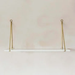 Graham & Green Ensley Marble Shelf