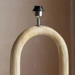 Graham & Green Enzo Wooden Floor Lamp