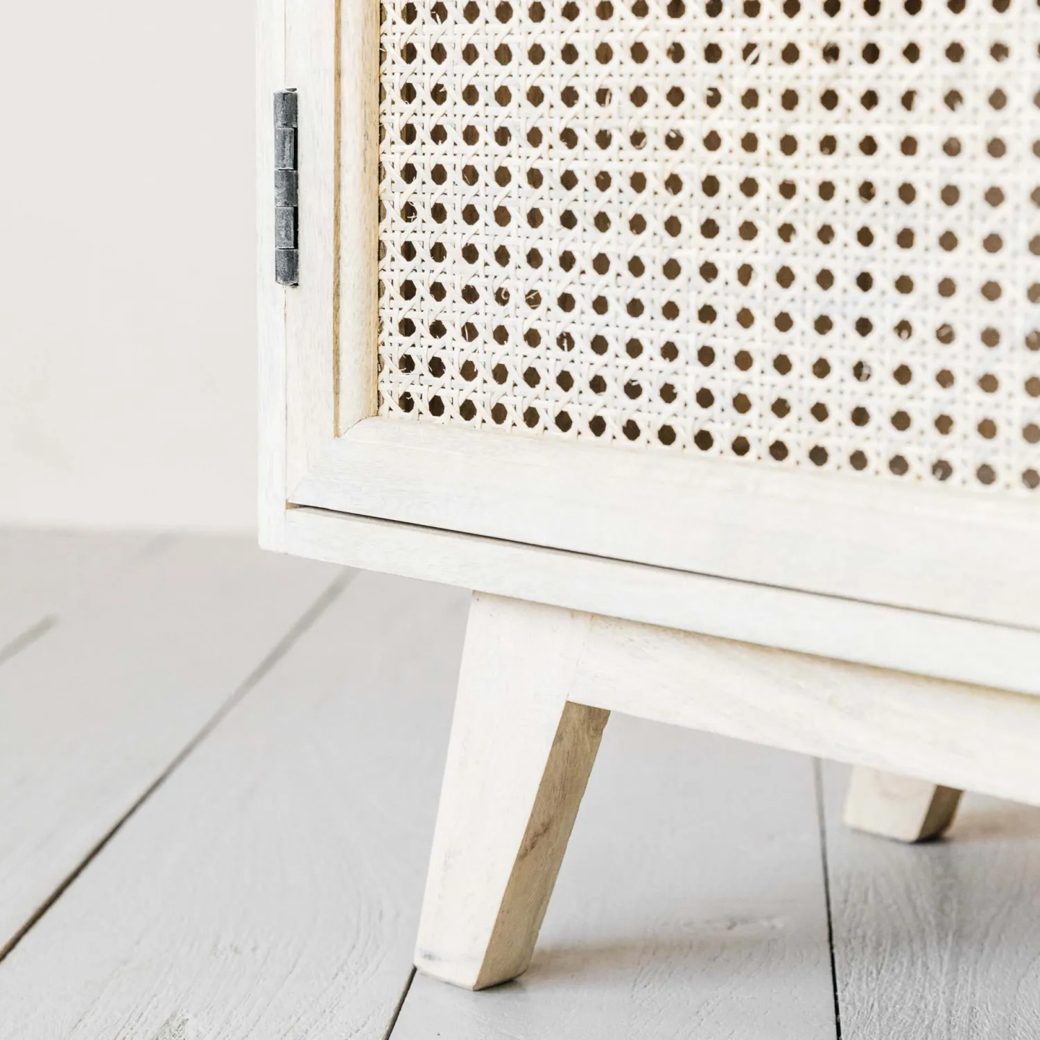 Graham & Green Esben Cane Cupboard with Drawers