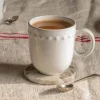 Graham & Green Eve White Bobble Mug