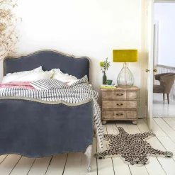Graham & Green Evelyn Grey Velvet Beds