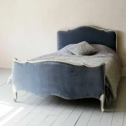Graham & Green Evelyn Grey Velvet Beds