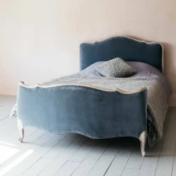 Graham & Green Evelyn Grey Velvet Beds