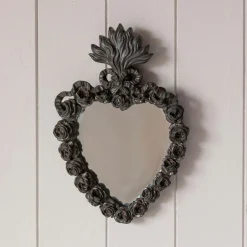 Graham & Green Ex-Voto Dark Heart Wall Mirror
