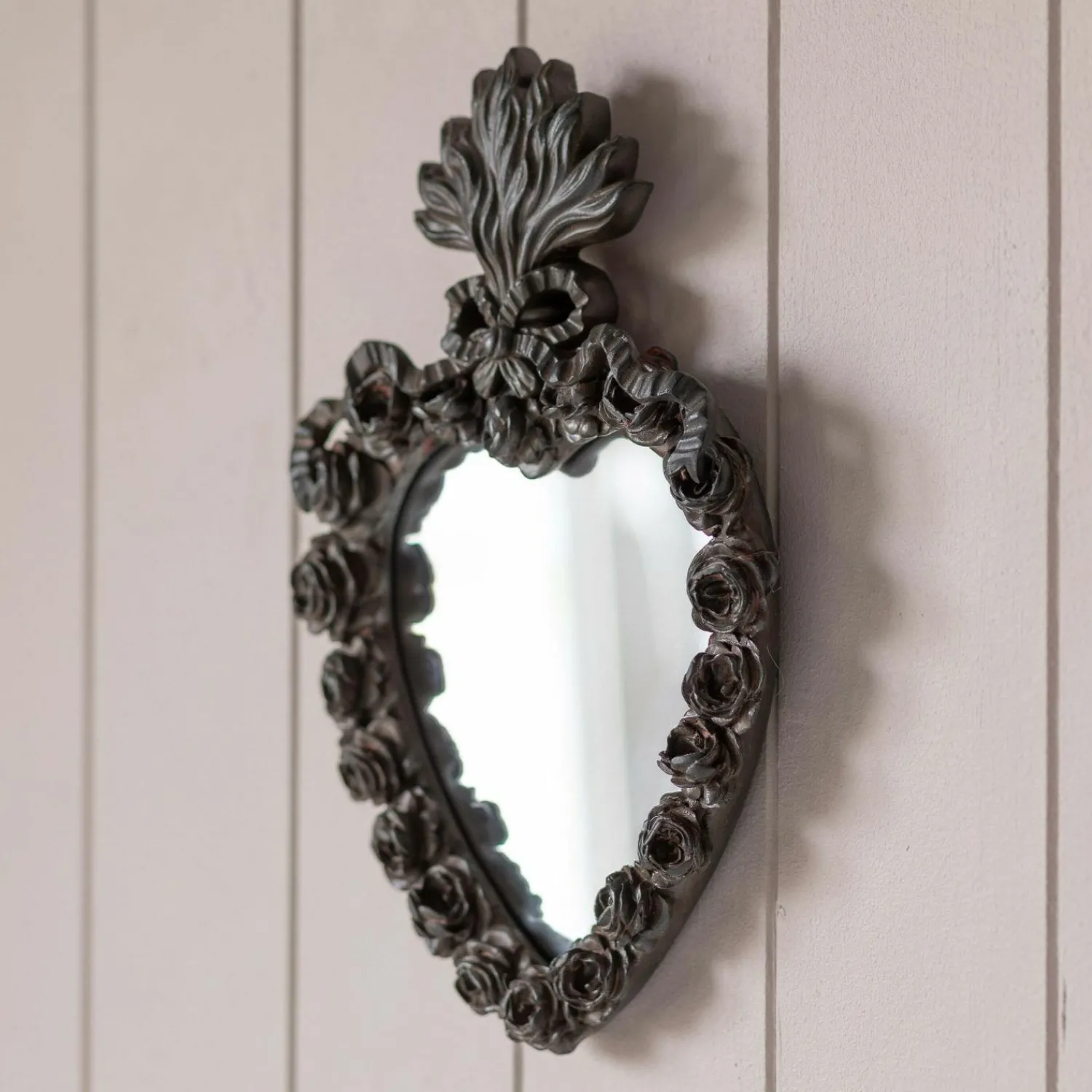Graham & Green Ex-Voto Dark Heart Wall Mirror