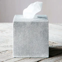 Graham & Green Faux Shagreen Tissue Box