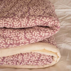 Graham & Green Fern Hand-Printed Quilt