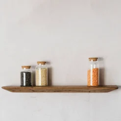 Graham & Green Floating Wood Shelf 60cm