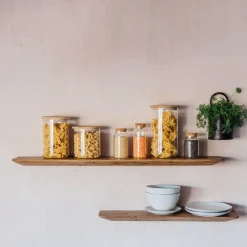 Graham & Green Floating Wood Shelf 60cm