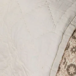 Graham & Green Floral Block Printed Quilts