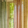 Graham & Green Floral Block Printed Single Curtains