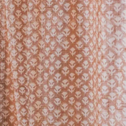 Graham & Green Floral Block Printed Single Curtains