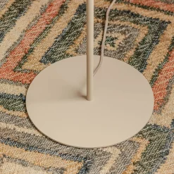 Graham & Green Fluted Fabric Floor Lamp
