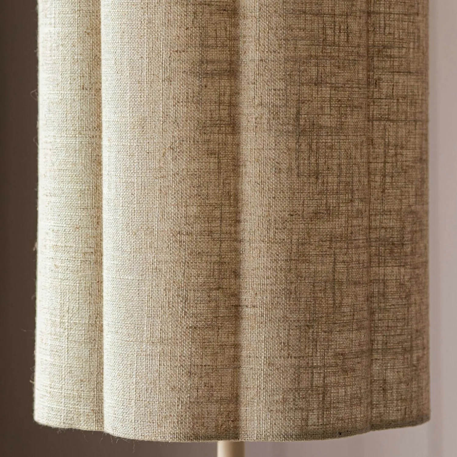 Graham & Green Fluted Fabric Table Lamp