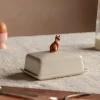 Graham & Green Fox Butter Dish