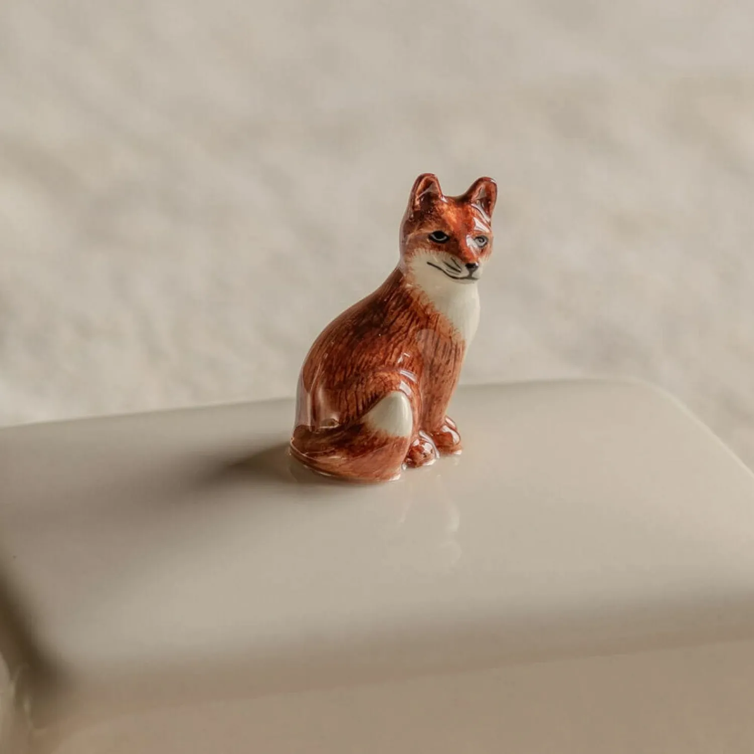 Graham & Green Fox Butter Dish