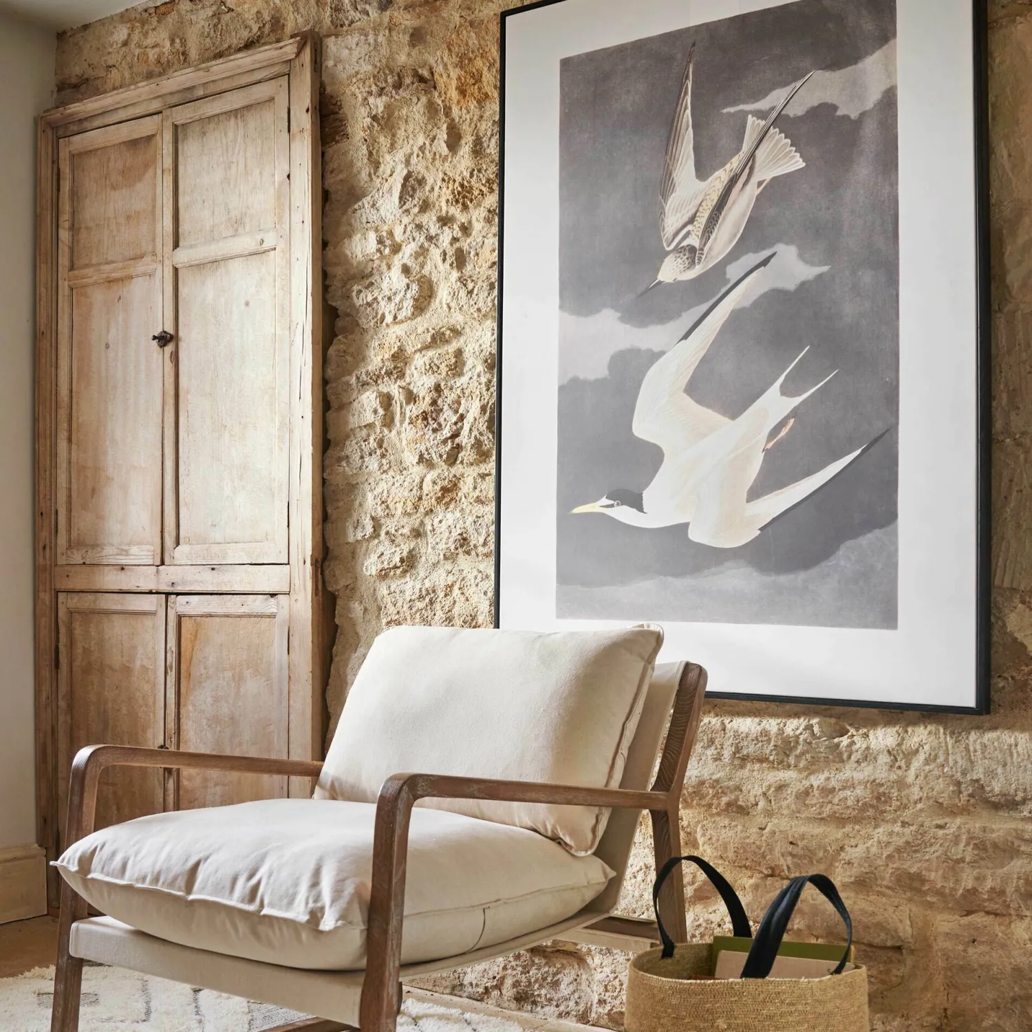 Graham & Green Framed Birds in Flight Print