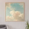 Graham & Green Framed Light Clouds Print Large