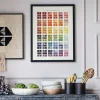 Graham & Green Framed Watercolour Swatch Print