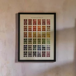Graham & Green Framed Watercolour Swatch Print