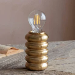 Graham & Green Fraser Gold Table Lamp