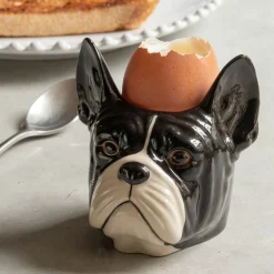 Graham & Green French Bulldog Egg Cup