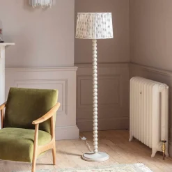 Graham & Green Freya Cashmere Floor Lamp