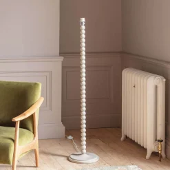 Graham & Green Freya Cashmere Floor Lamp