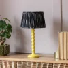Graham & Green Freya Yellow Table Lamp