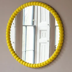 Graham & Green Freya Yellow Wall Mirror