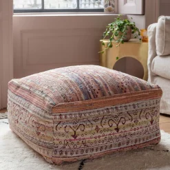 Graham & Green Gaia Chindi Pouffe